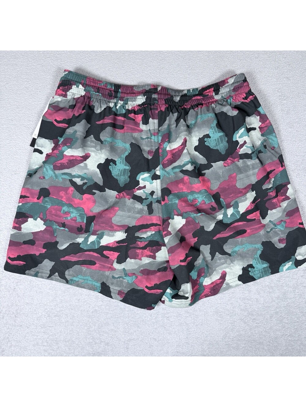 Nike Swim Classic Camo 5" Volley Shorts 4-Way Stretch Large NESSE548-463 New - Picture 2 of 6